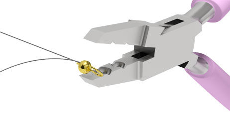 Crimping crimp cover with crimper